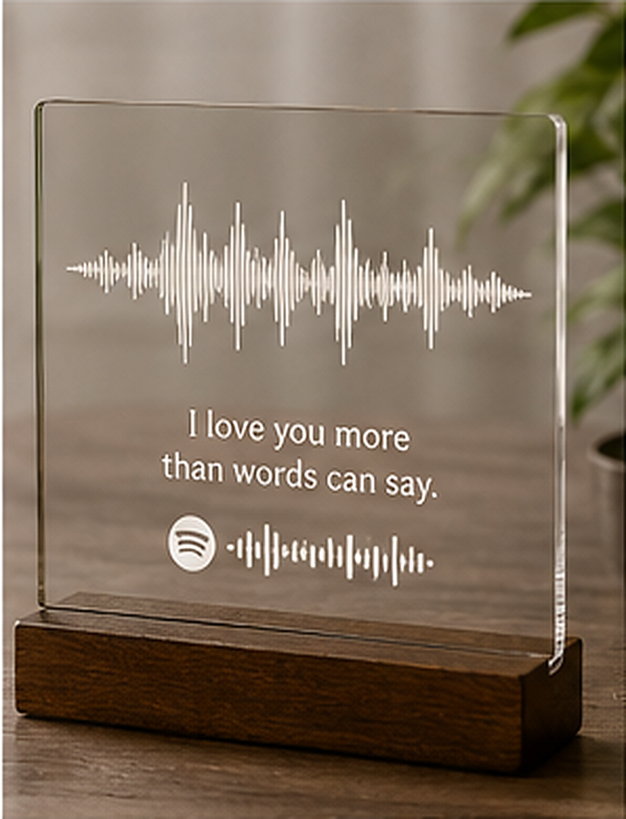 Soundwave Memory Plaque