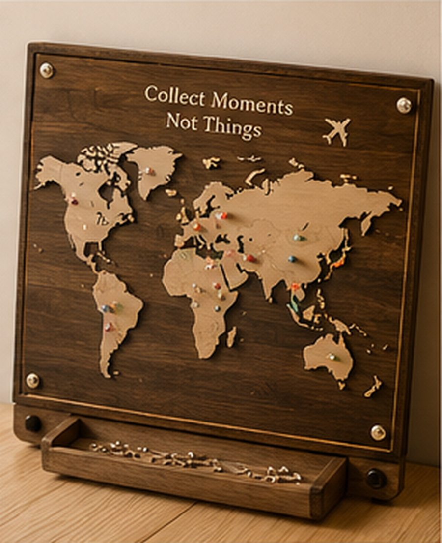 MemoryMap Travel Pin Board